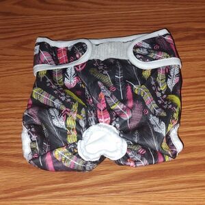 MICOOYO Washable Belly Bands for female Dogs Reuseable Doggie Diapers  Sz M NWOT